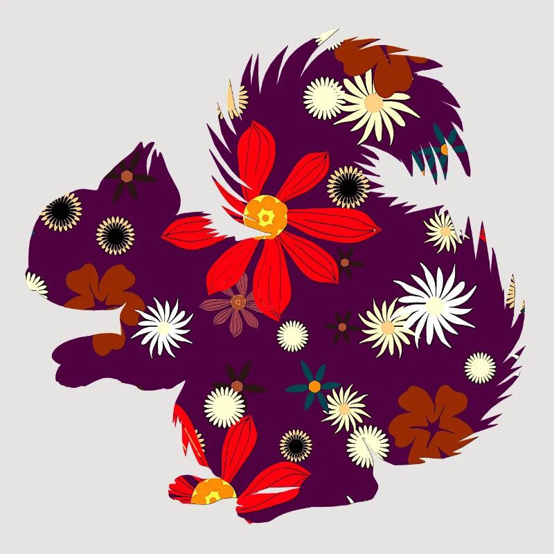 Herbstoutfit freizeit, eichhörnchchen design