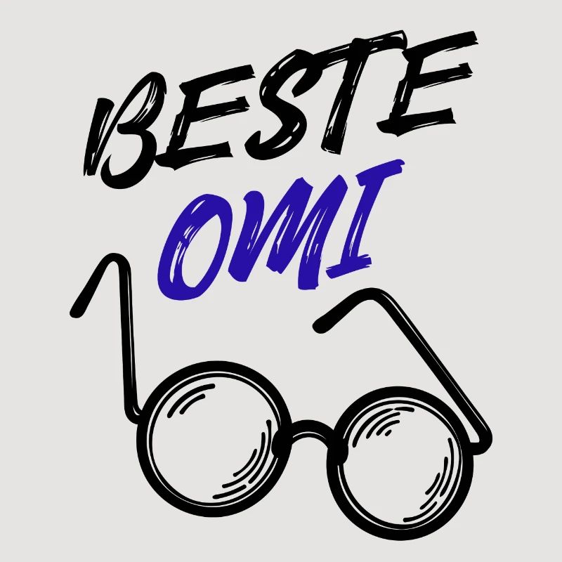 Oma Großmutter Beste Omi Brille Statement