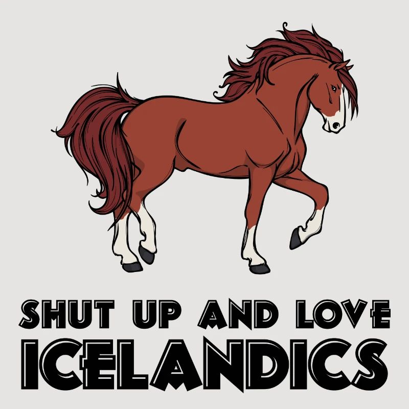 Cool Islandpferde Statement Pferdeliebe Isländer