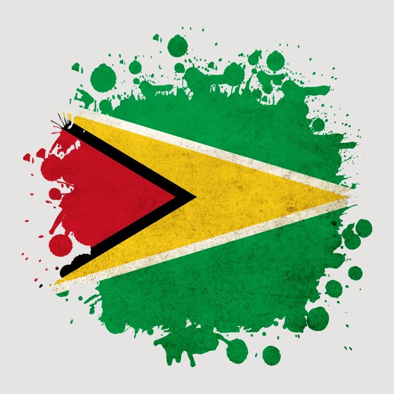 blob drapeau de la Guyane