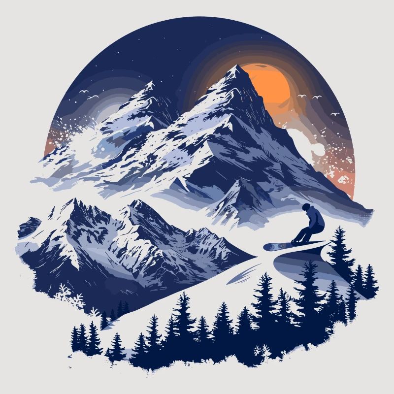 Snowboarding Graphics