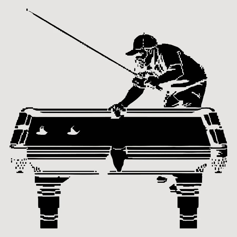 Billardspieler Pixel