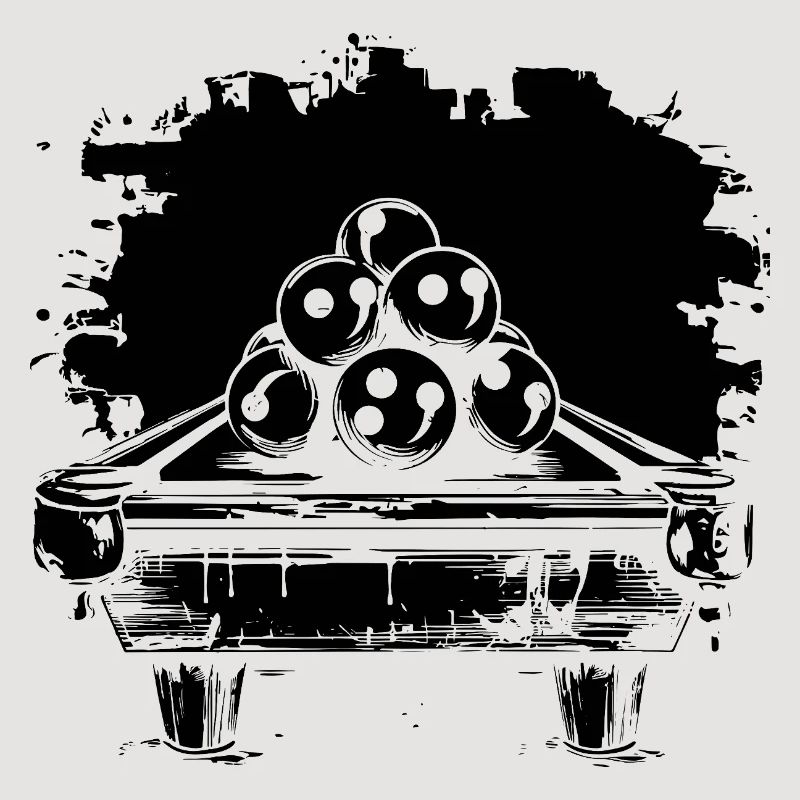 Billard Comic Look