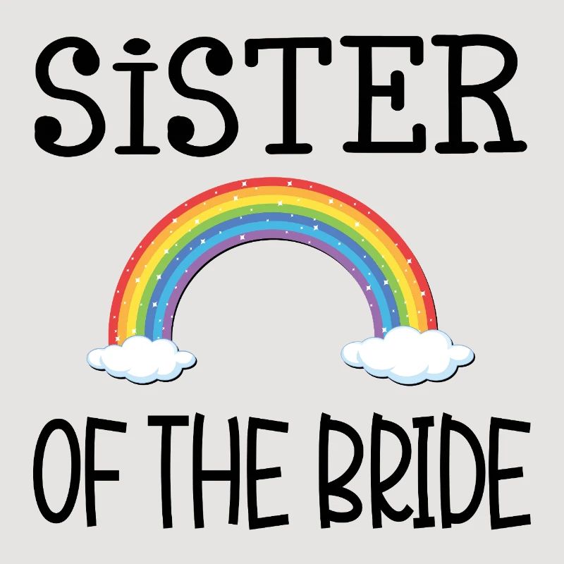 REGENBOGENSCHWESTER DER BRAUT
