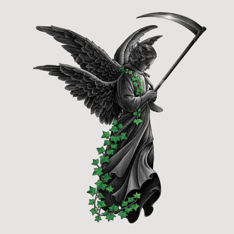 engelstatue, goth
