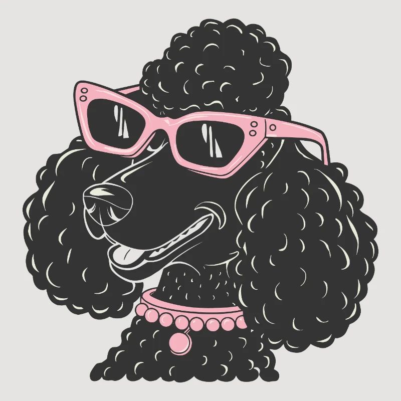 Drôle de caniche