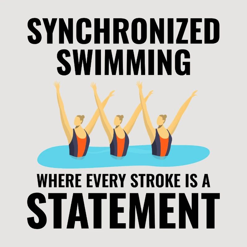 Nageuses synchronisées triomphantes