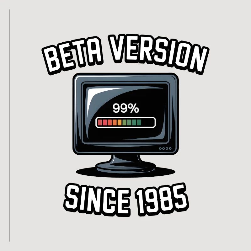 Rétro ordinateur Progrès Conception