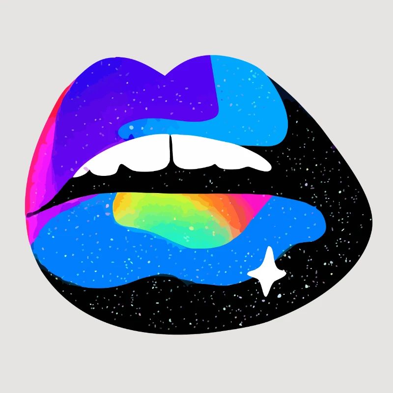 Cosmic Rainbow Lips