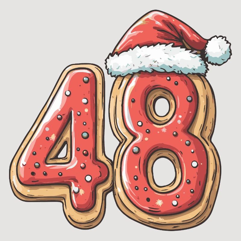 48 Numéro Biscuit Noël
