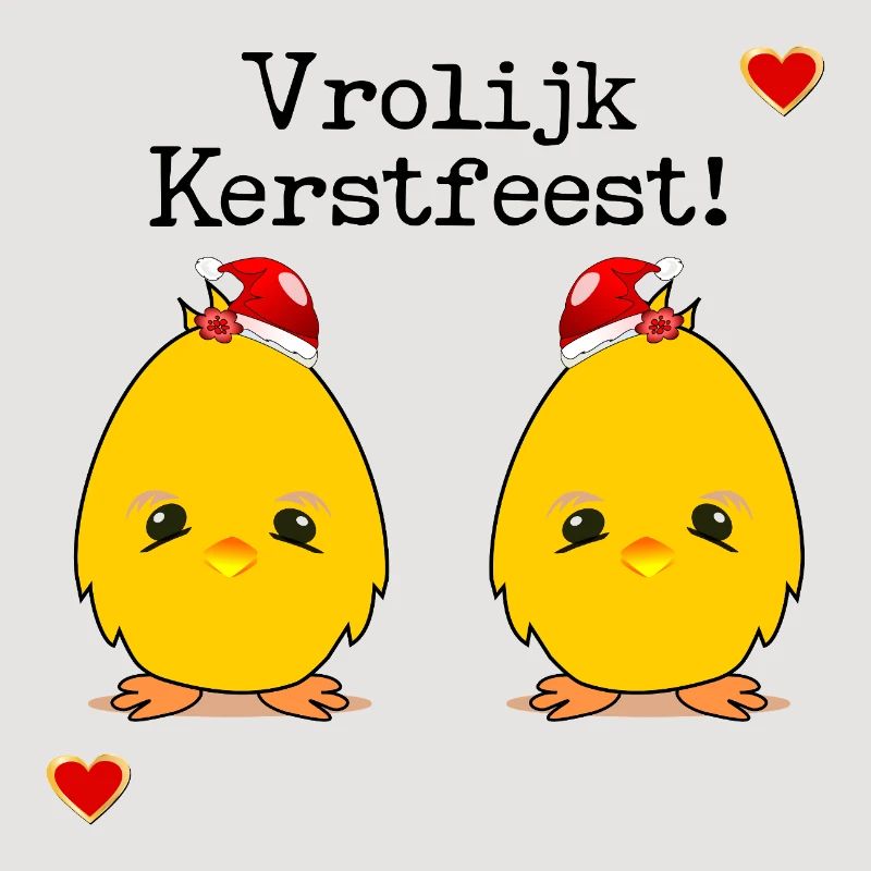Frohe Weihnachtsküken