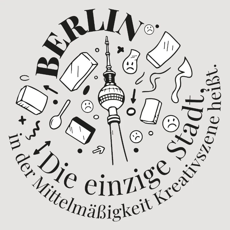 Berlin Tower Creative Motif