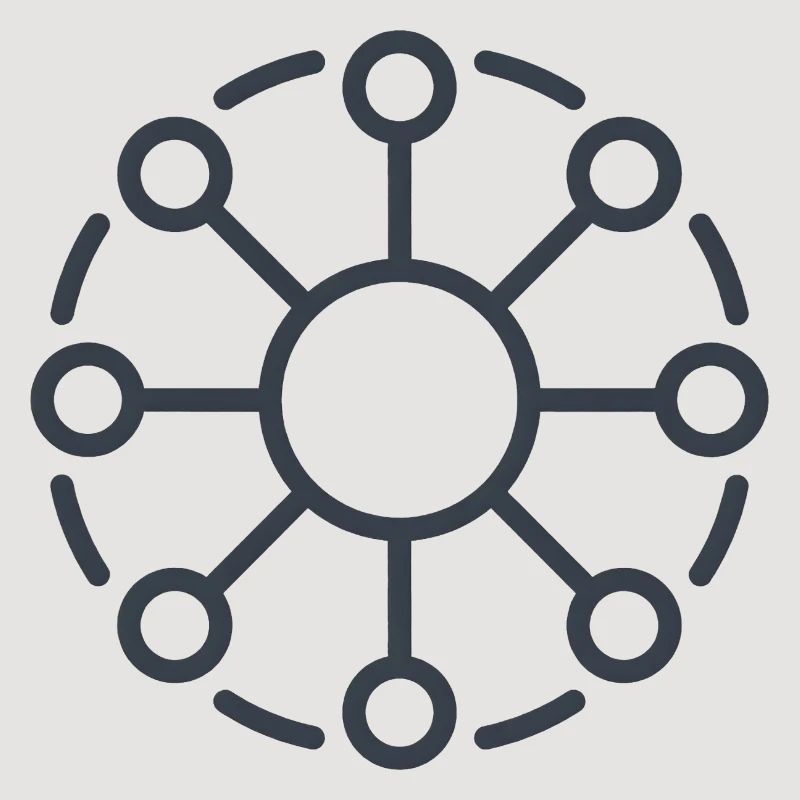 Central Network Core Pattern