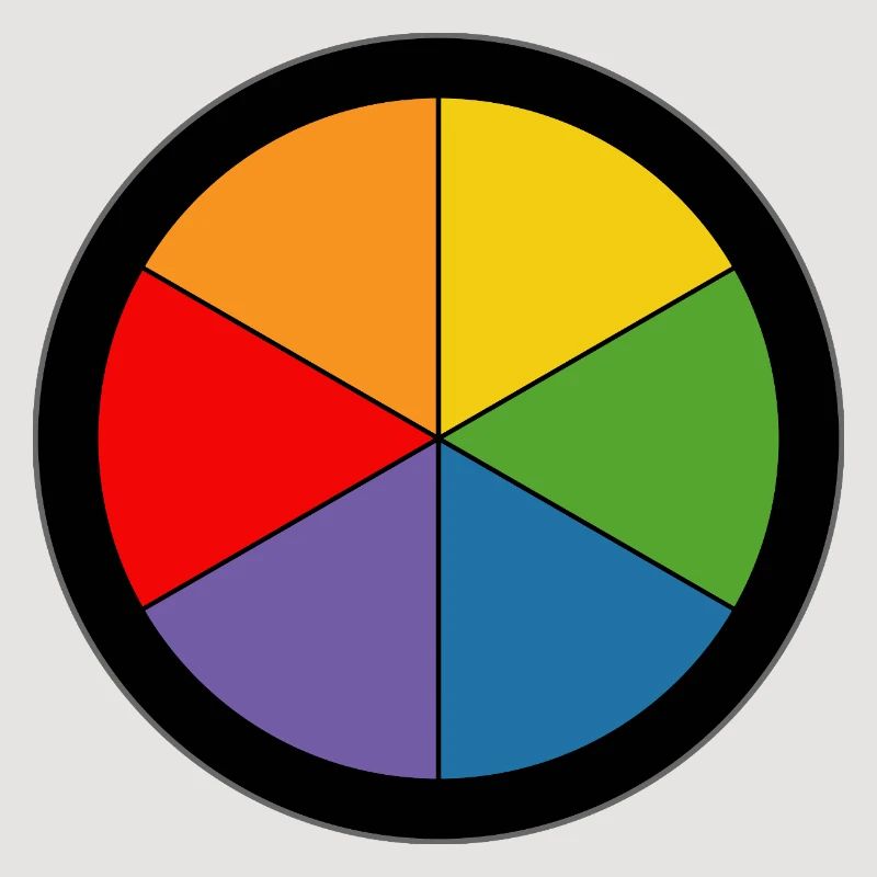 Regenbogen Farbkreis