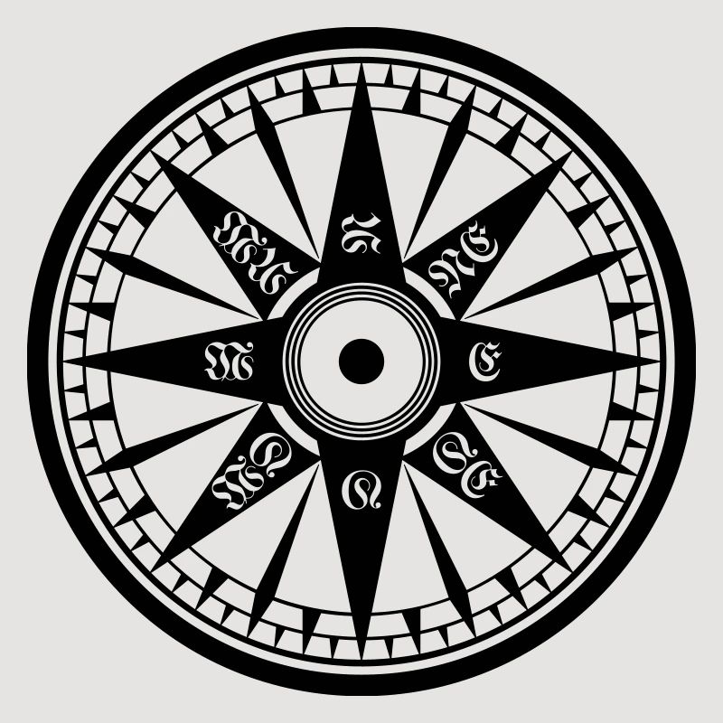 Compass – Wind Rose, Ship's Compass