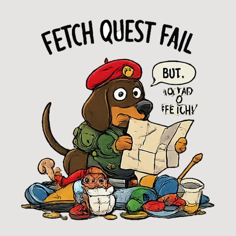 Fetch Quest Fail Pup