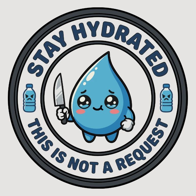Reste hydraté, tueuse mignonne