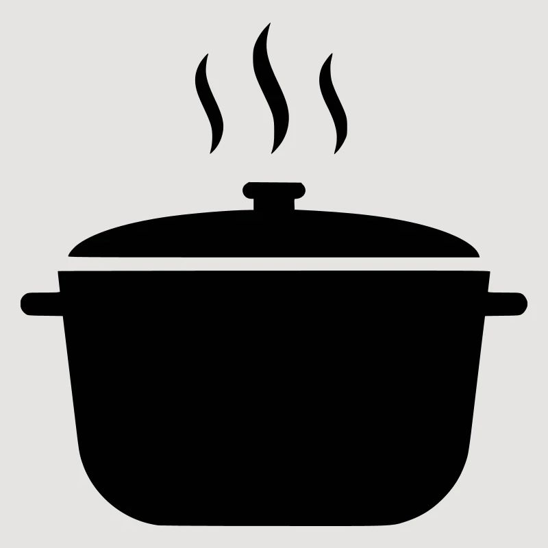 Kochtopf Suppe Dampf Icon