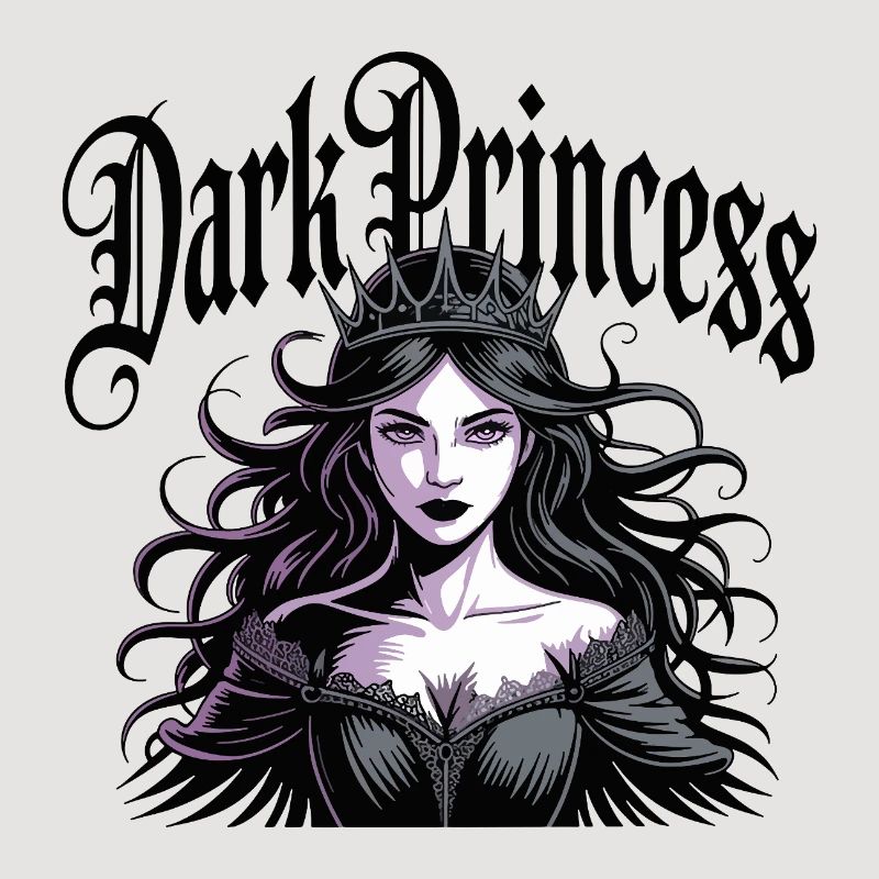 Dunkle Prinzessin Gothic Krone