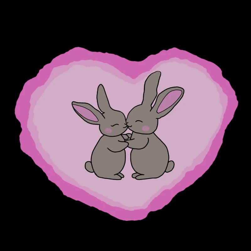 Two Cute Bunnies
