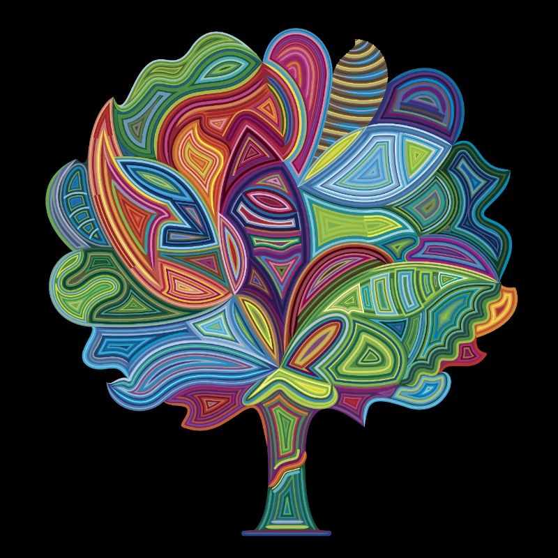 Farbenzauber-Baum