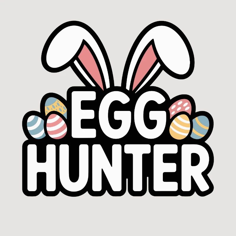 Egg Hunter Bunny – Conception de Pâques