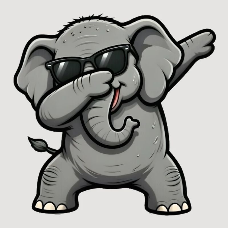 Éléphant de dab
