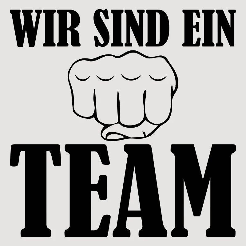 Wir sind ein Team