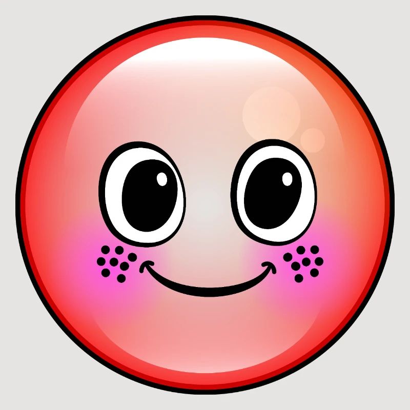 Cute Red Bubble