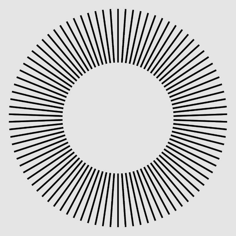 lines circle composition design