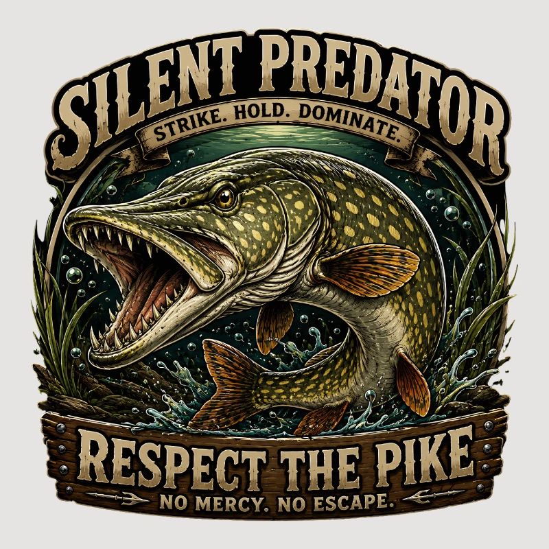 Silent Predator – Conception agressive de pêche au brochet