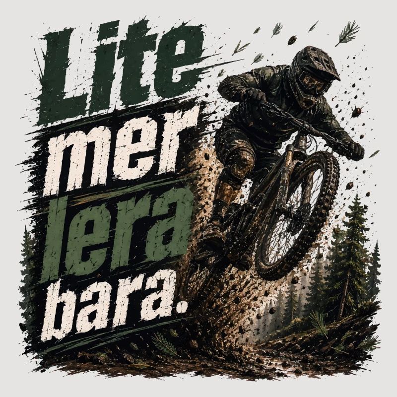 VTT Descente : Un peu plus de boue, c'est tout