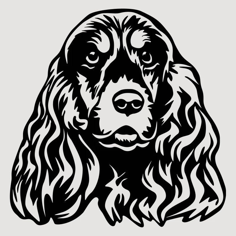 Cocker Spaniel Kopf
