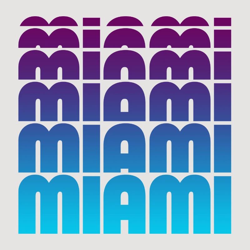 Miami Grid Gradient