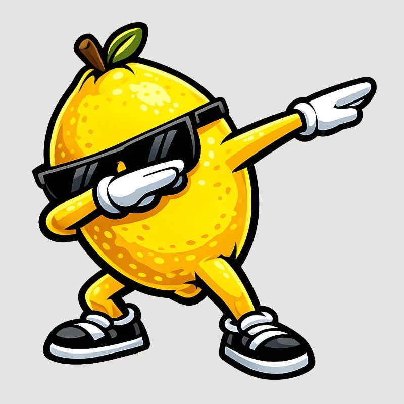 Dabbing Zitrone