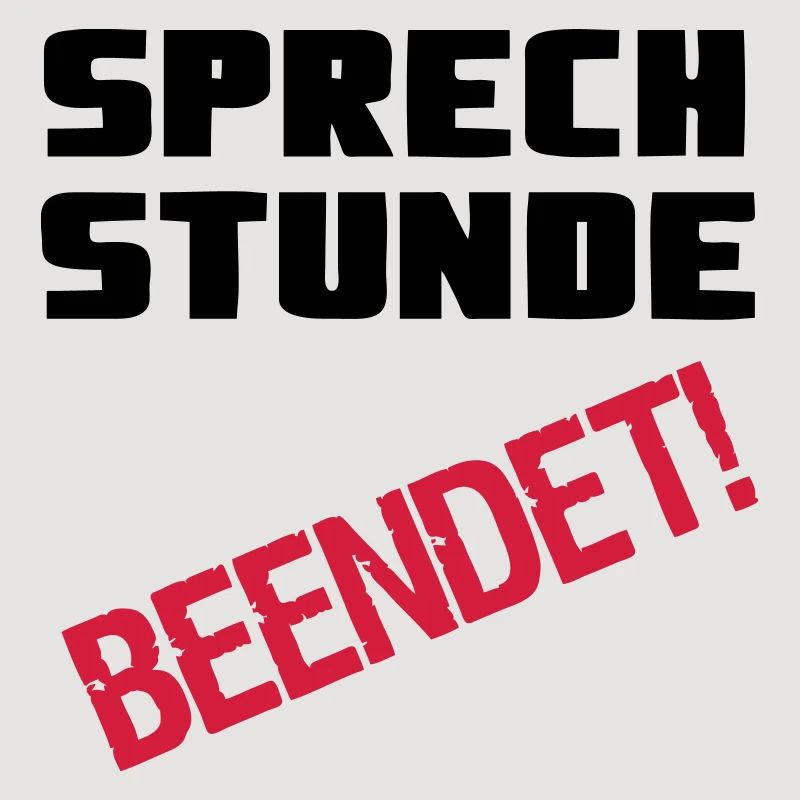 Sprechstunde beendet Medizin Spruch Geschenk