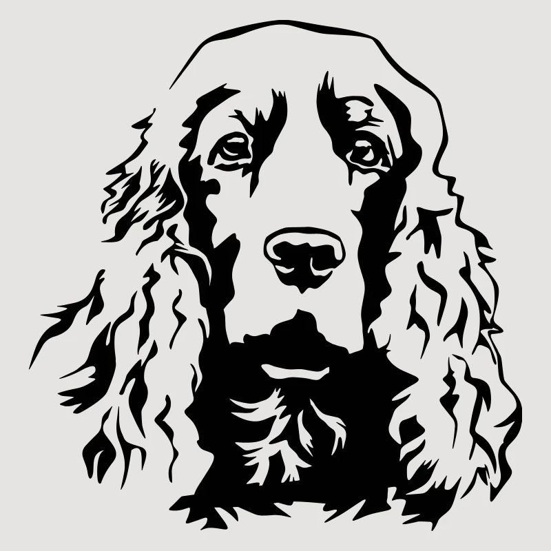 Cocker Spaniel Kopf