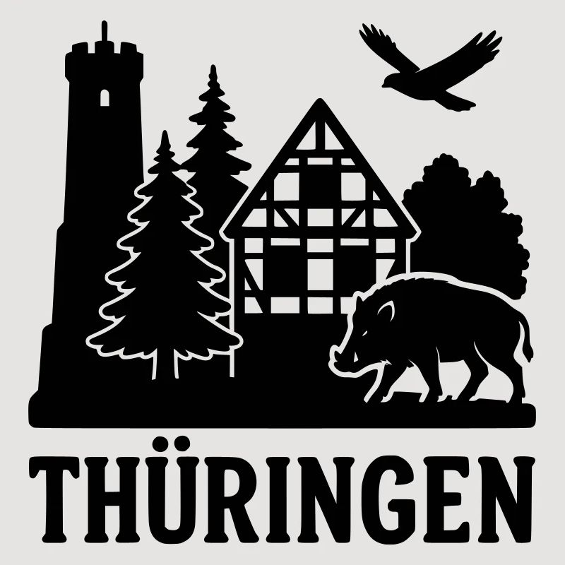 Silhouette Thuringe
