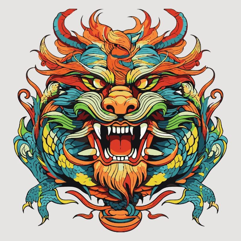Drache Comic China