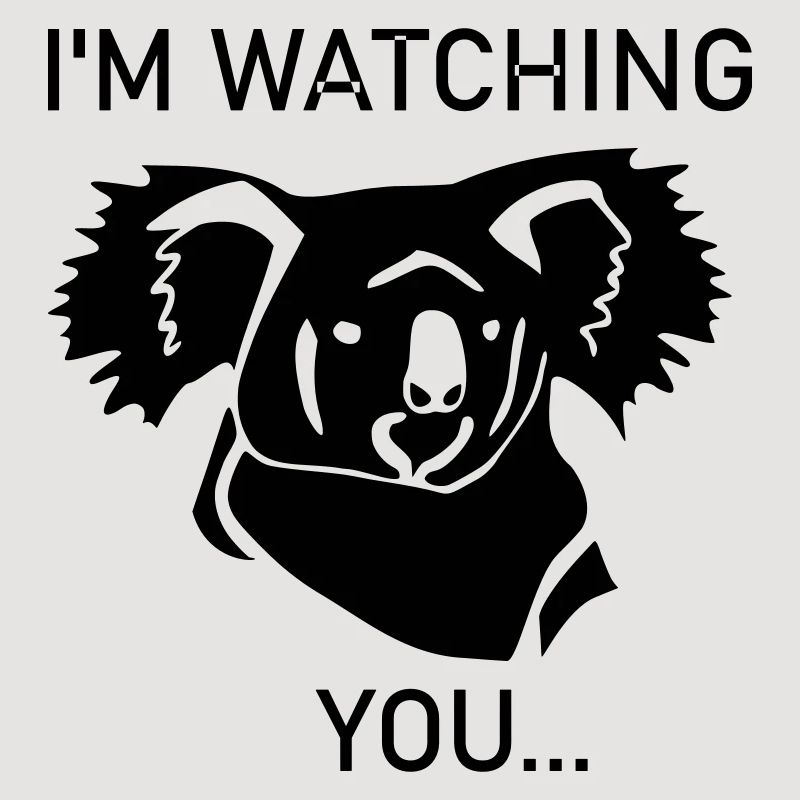 Koala is watching you