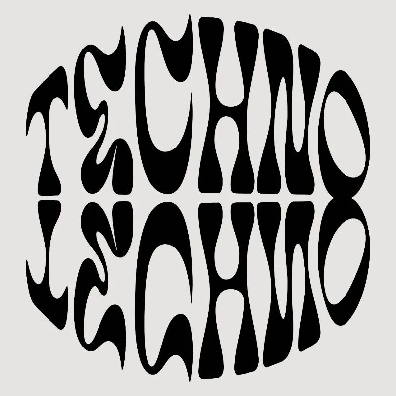 Techno Liquid Logo-Design