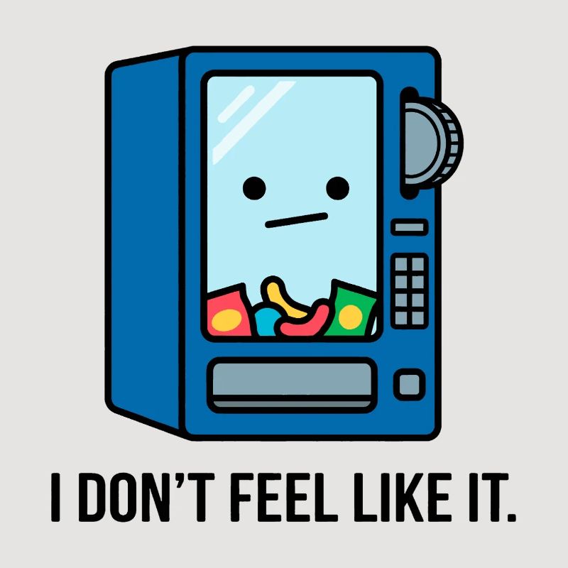 Lazy Vending Machine - I Don't Feel Like It