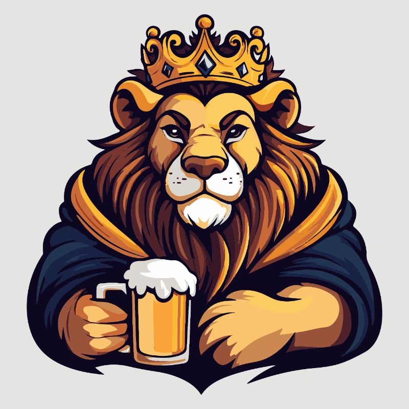Löwe Bier König