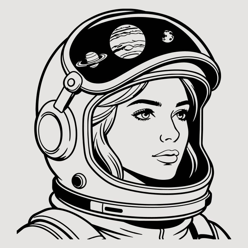 Femme de l’espace