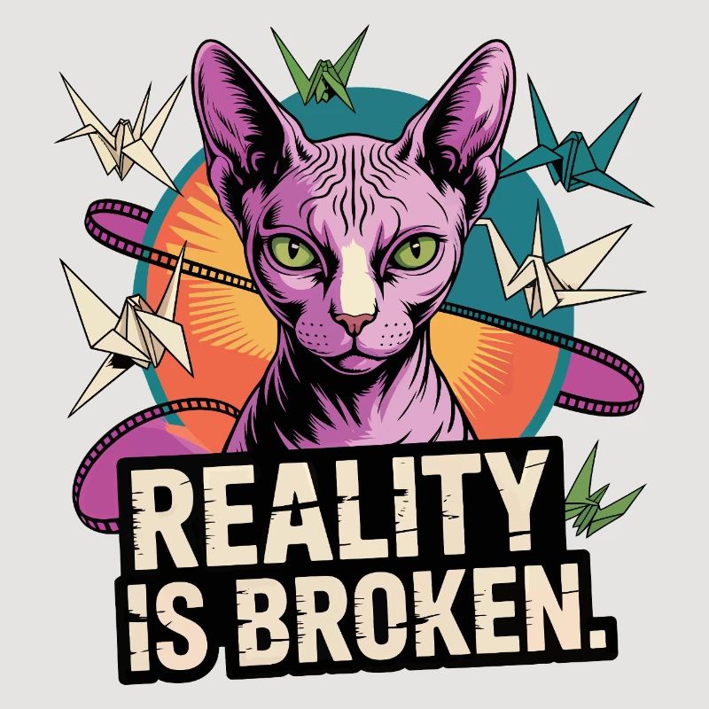Broken Reality Cat