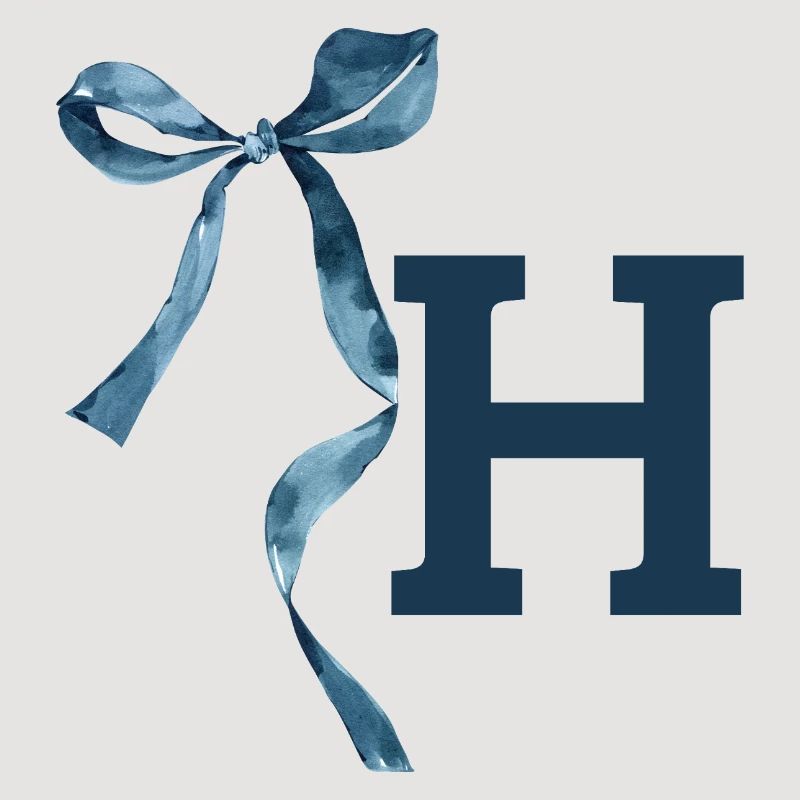Monogram h gift idea