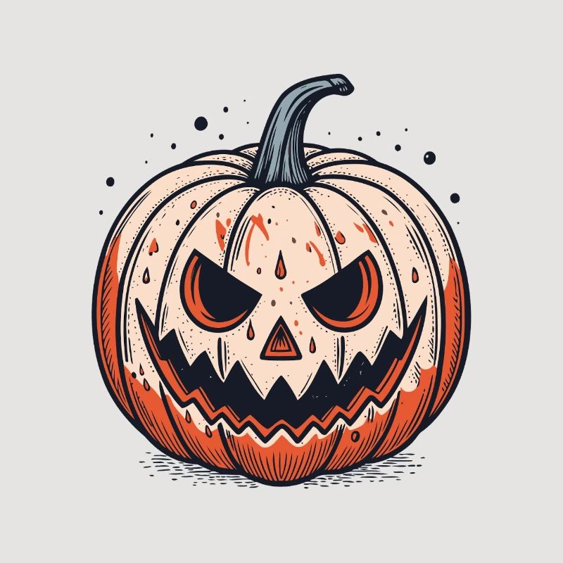 Scary Jackolantern Pumpkin