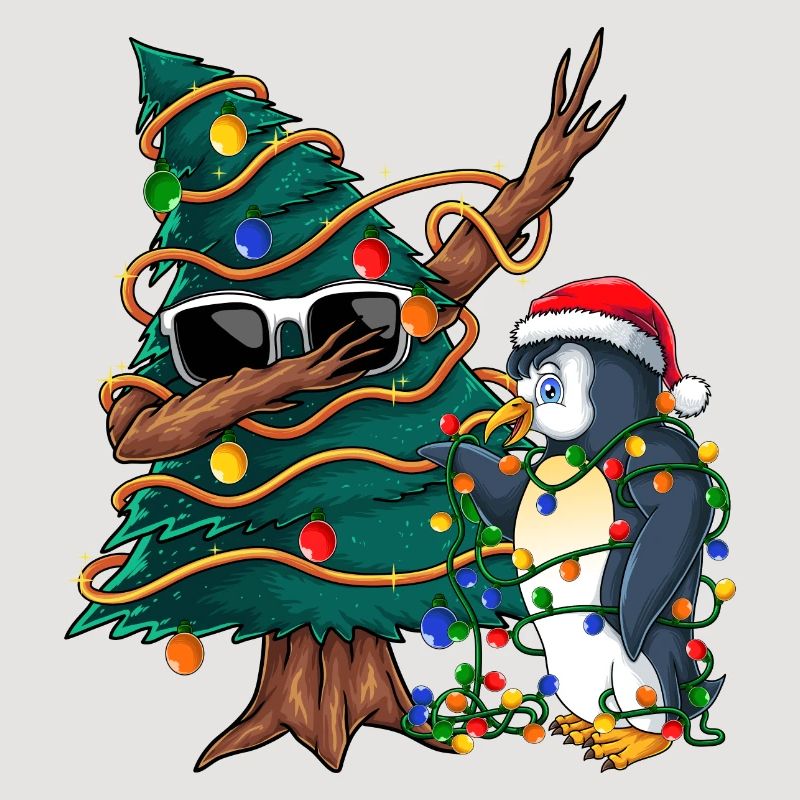 Dapping Tannenbaum -Dapping Weihnachtspullover