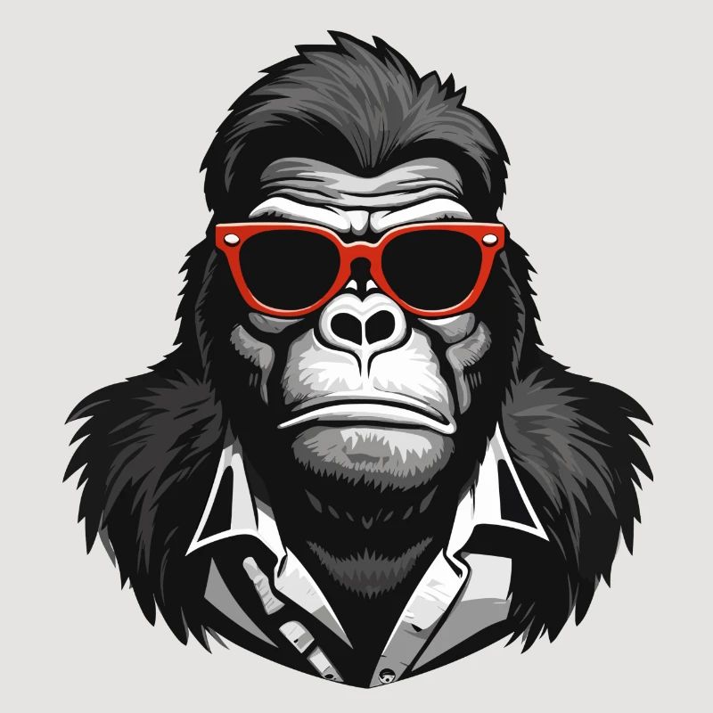 gorille, singe, primate