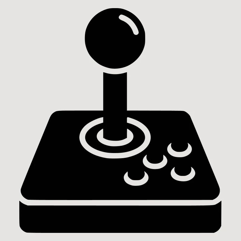 Icône d’arcade rétro joystick